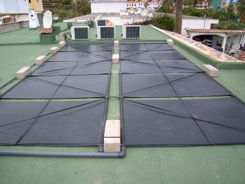 Captadores solar de polipropileno para piscinas